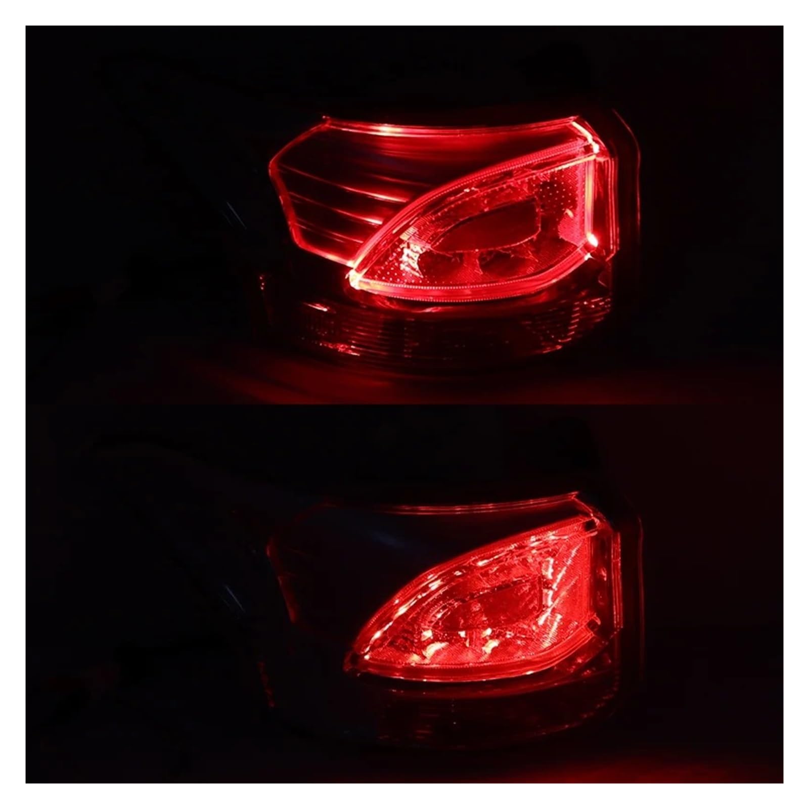 Piloto Trasero Luz Trasera LED Para Coche Para Mitsubishi Para Outlander 2014-2015 8330A790, Luz Freno Intermitente Antiniebla Faros traseros(Bien)