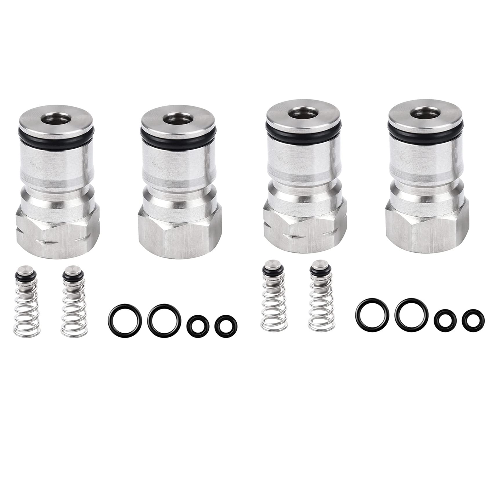 Hndhbfgrt 2X Keg Post for Cornelius Type Ball Lock Keg Stainless Steel Corny Keg Post with Poppet Keg Post