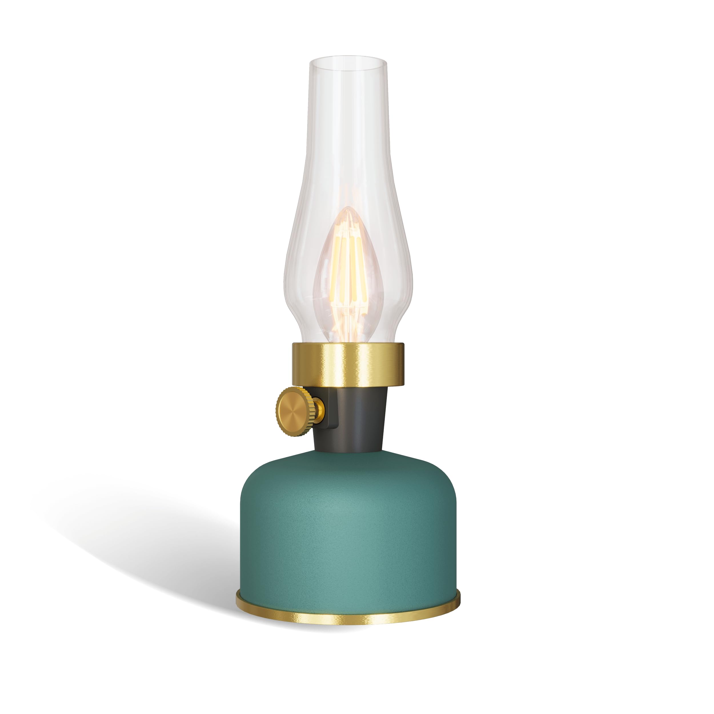 Calex Lucca Lampe De Table Rechargeable - Extérieur - Noir - 5W - 3