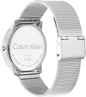 Calvin Klein Analogue Quartz Watch for Men and Women ICONIC Collection Available with Either a Link Stainless Steel Bracelet or a Mesh One
