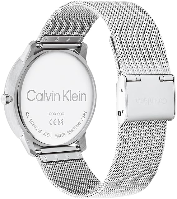 Calvin Klein Analogue Quartz Watch for Men and Women ICONIC Collection Available with Either a Link Stainless Steel Bracelet or a Mesh One