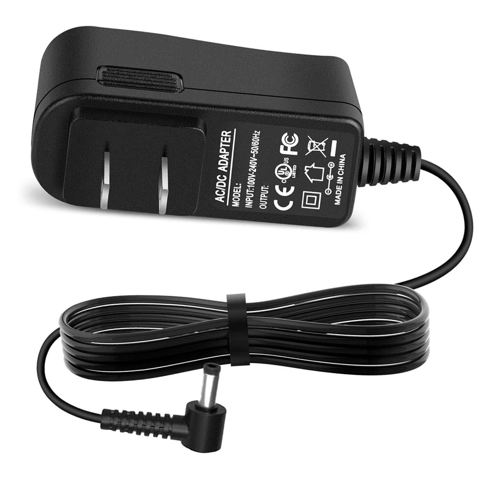 9.5V Power Adapter for Casio Piano Keyboard SA76 SA77 SA46 CTK-2080 CTK-2550 CTK-3200 Piano Keyboard Replacement for Casio ADE95100LU Power Cord Adapter