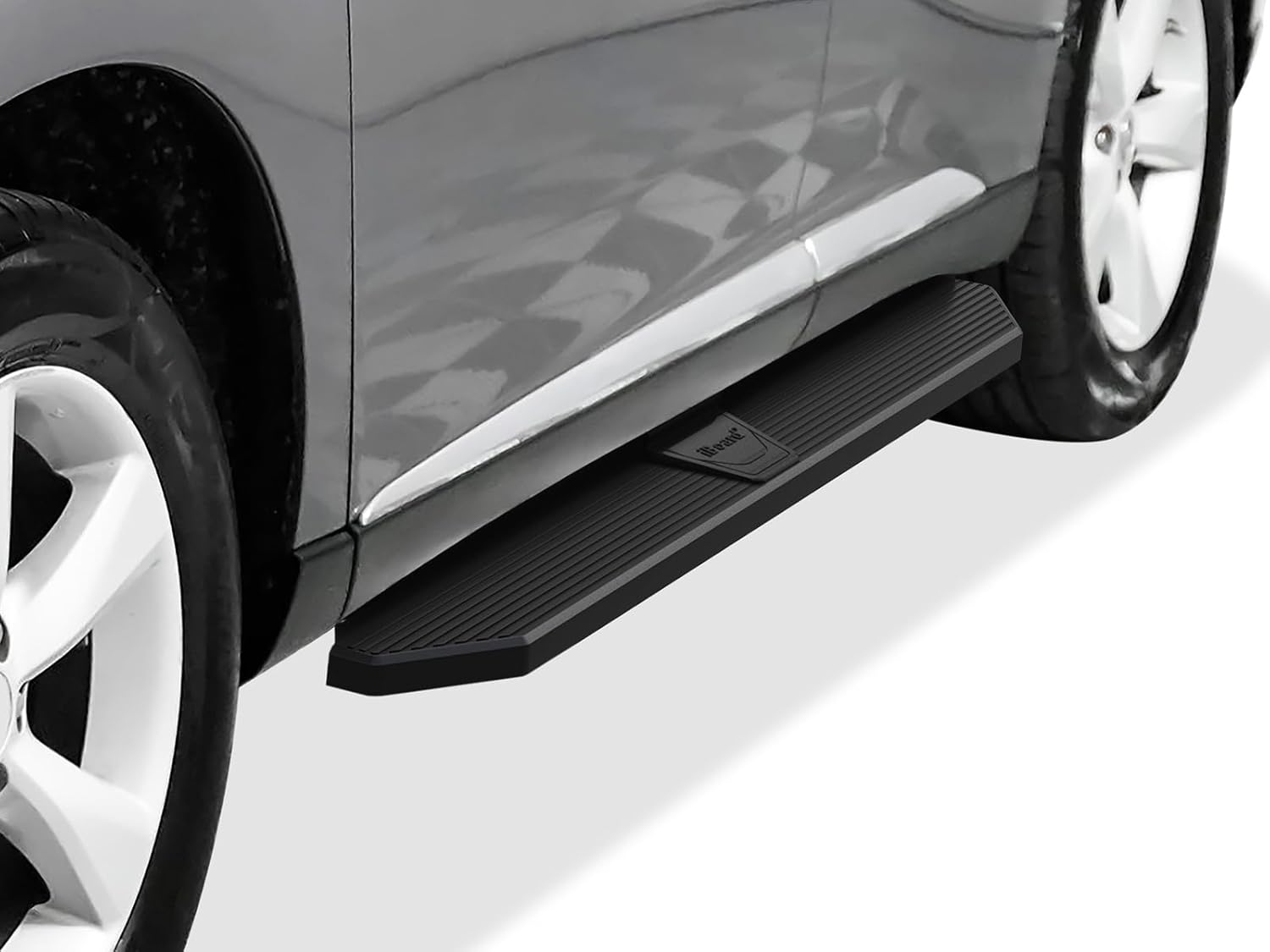 APS Black Running Boards Style Compatible with Lexus RX350 2010-2015 (Nerf Bars Side Steps Side Bars)