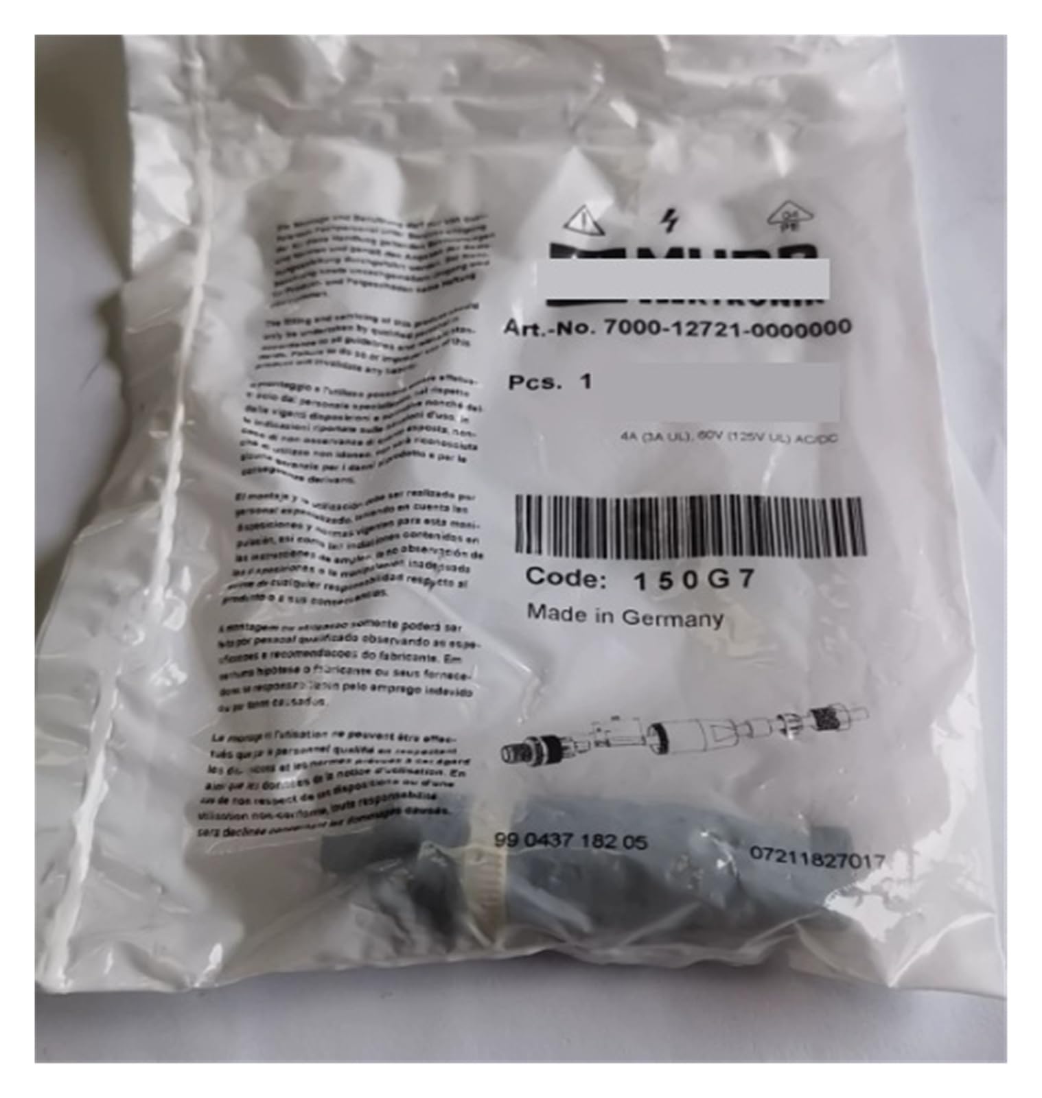 Connettore 7000-12721-0000000 Connettore industriale Originale