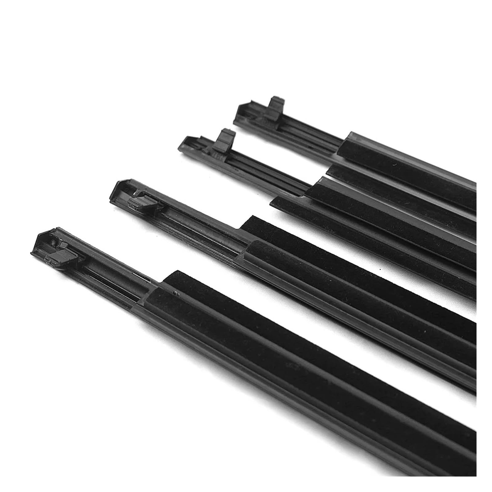 Rubber Seal Weather Stripping Car Exterior Window Weatherstrip Seal Belt Chrome Molding Trim Water Shield Layer Sealing Strip for Toyota for Corolla 2009-2012