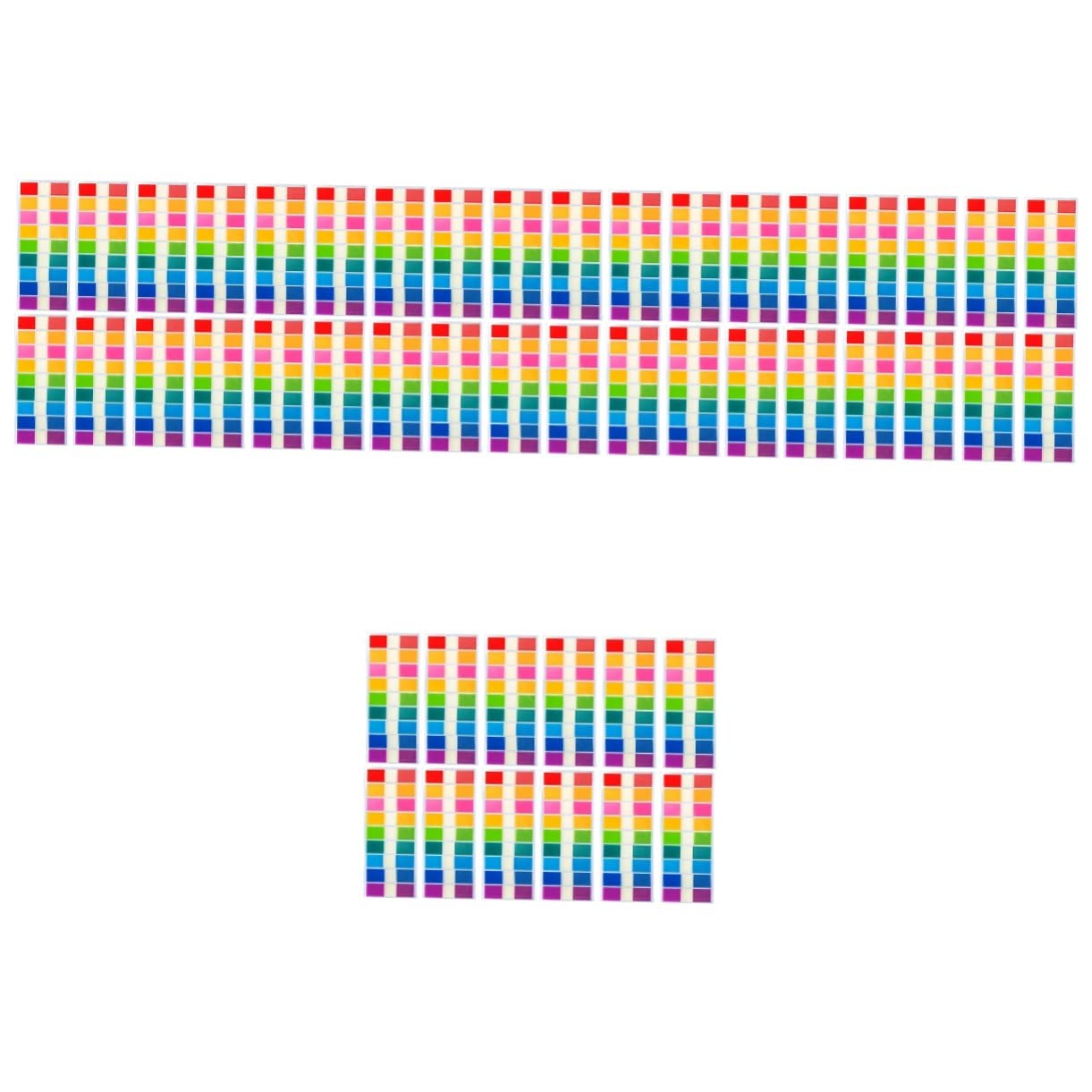 ABOOFAN 3600pezzi Segnapagina Adesivi Colorati Fluorescenti Per Indici e Annotazioni Libri Diari e Planner Facile Da Rimuovere e Riposizionare Materiale Sicuro e Pratico
