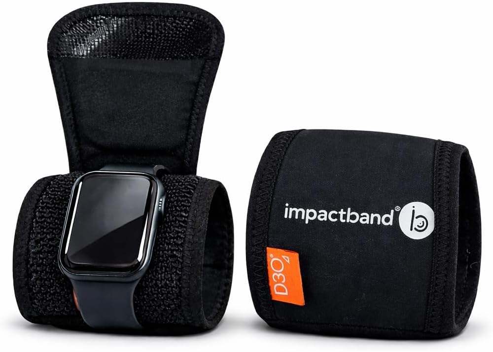 Impact Band™ Smartwatch Protection with D3O® Impact Material – Shock-Absorbing Wristband & Case Alternative for Apple Watch (Up to 49mm), Garmin & Most Smartwatches