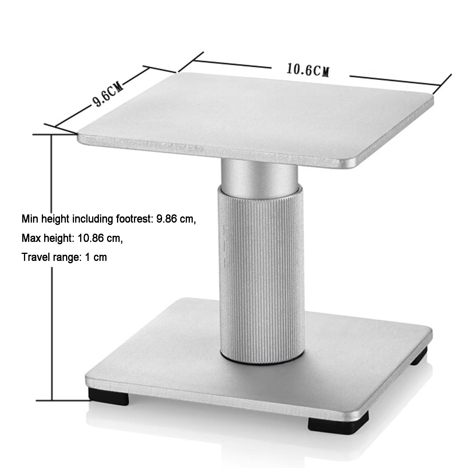 Etapa deslizante para microscopio con soporte vertical, mesa deslizante X-Y, viaje de 40 mm para macro/micro fotografía y examen, ideal para laboratorios y educadores