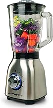 Anthter Professional Plus Benders For Kitchen, 950W Motor Smoothie Blender with Stainless Countertop for Shakes and Smoothies, 50 Oz Glass Jar, Ideal for Puree, Ice Crush, Shakes and Smoothies