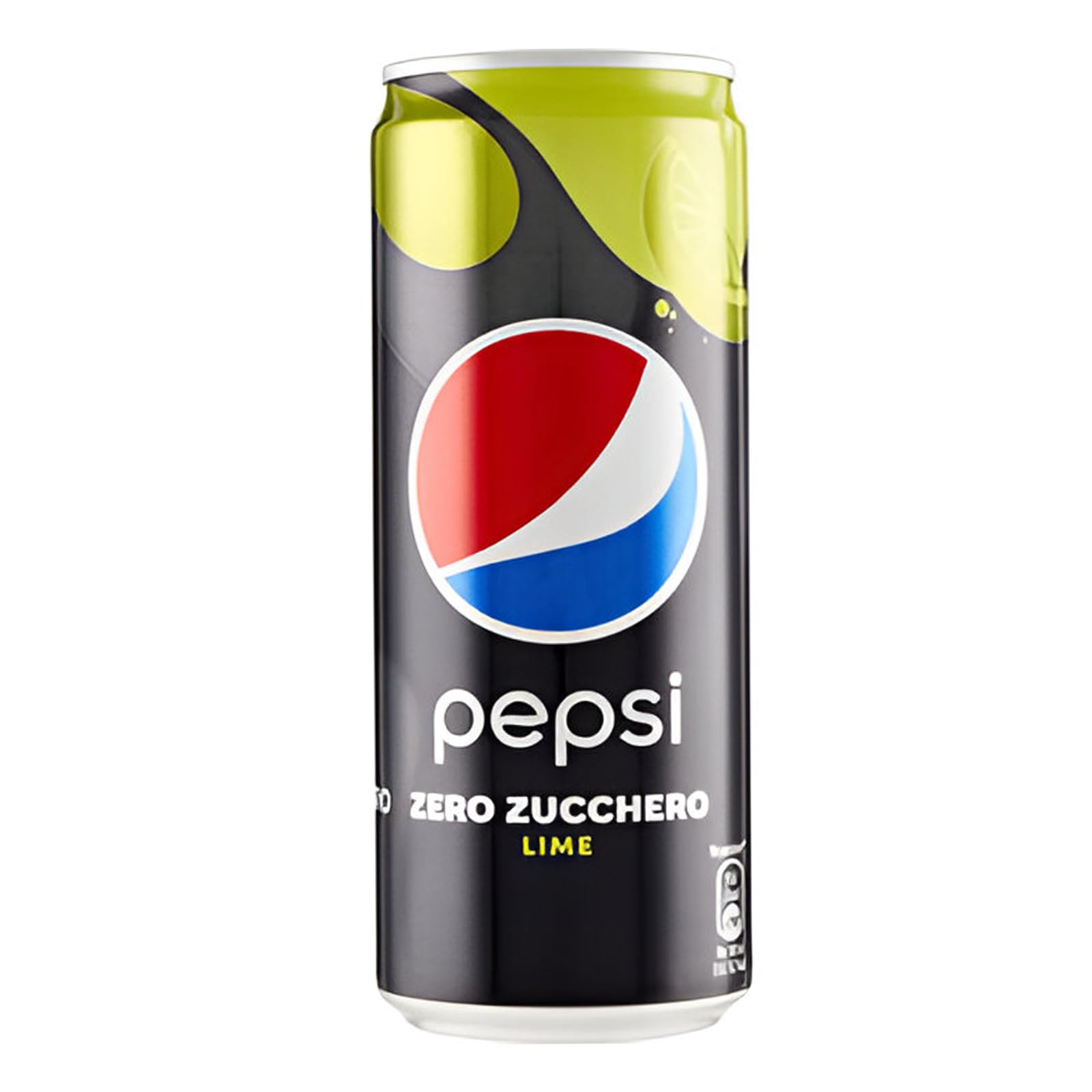 Pepsi Zero Lime Bevanda al Gusto di Lime Senza Zucchero 24 Lattine da 330 ml