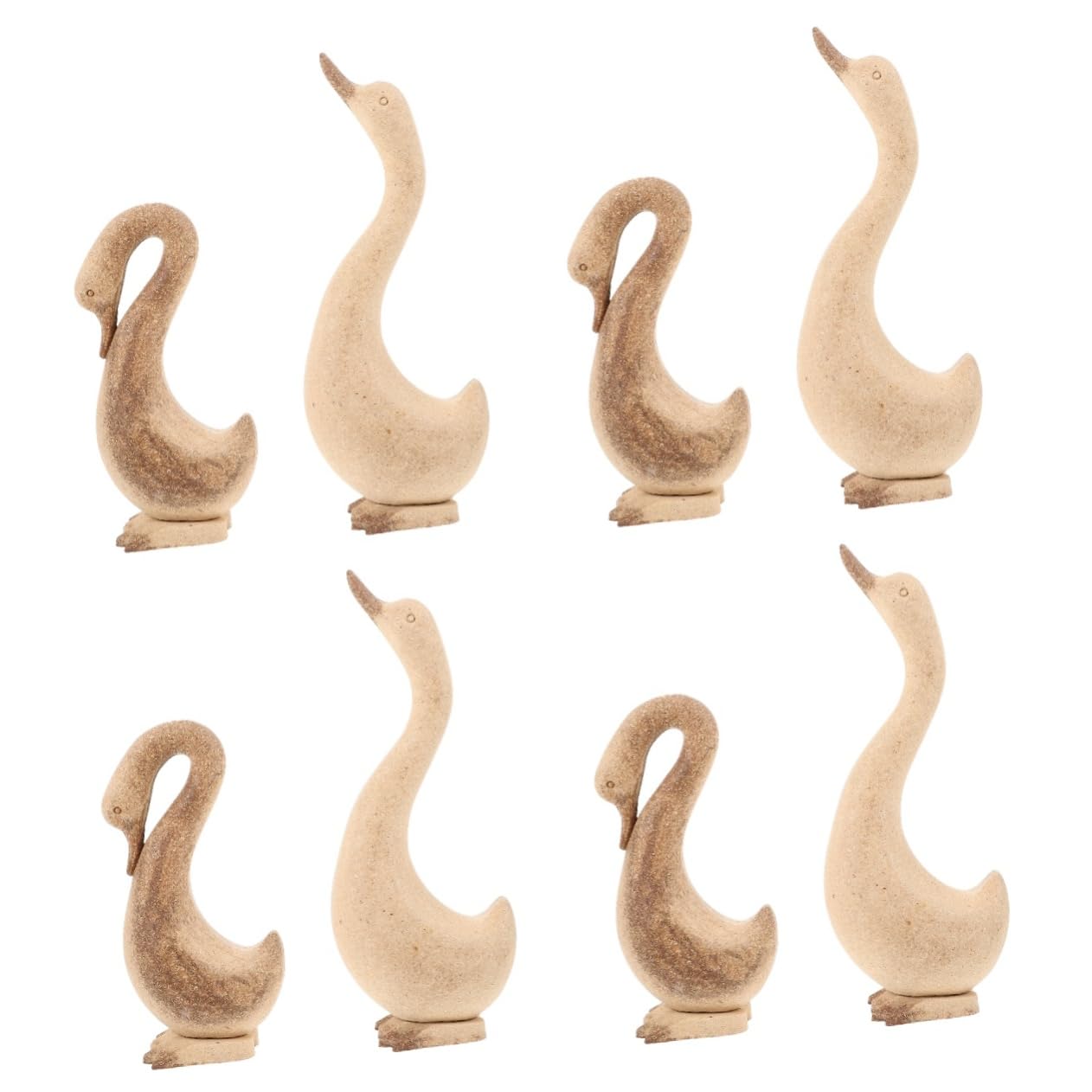 DOITOOL Madera Sin Acabado Para Pintar Y Decorar Material De Manualidades Para Diy Adorno Para Decoración 2 Piezas X 4