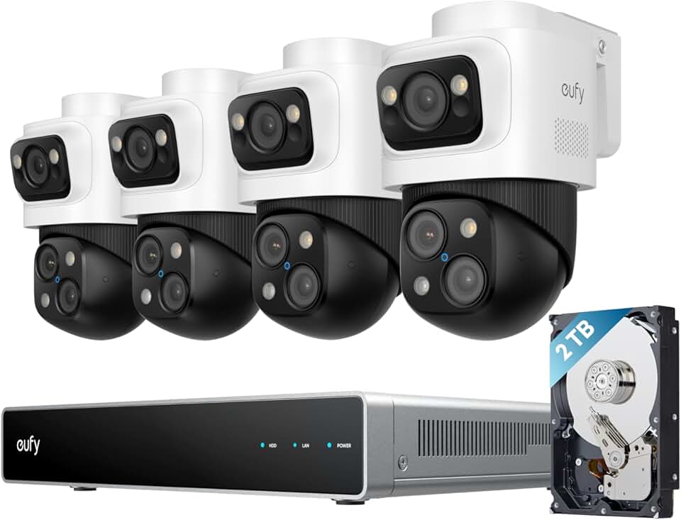 eufy 4K NVR Security Camera System S4 Max