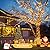 JMEXSUSS 500 LED Christmas Lights Outdoor, 173ft 8 Modes Warm White Christmas Tree Lights Outdoor Waterproof Plug in Christmas String Lights for Holiday Xmas Indoor Ceiling House Decorations