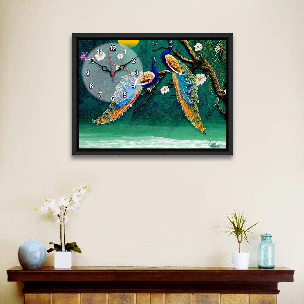 wallmantra Beautiful Peacock Nature Scenery Canvas Printed Decorative