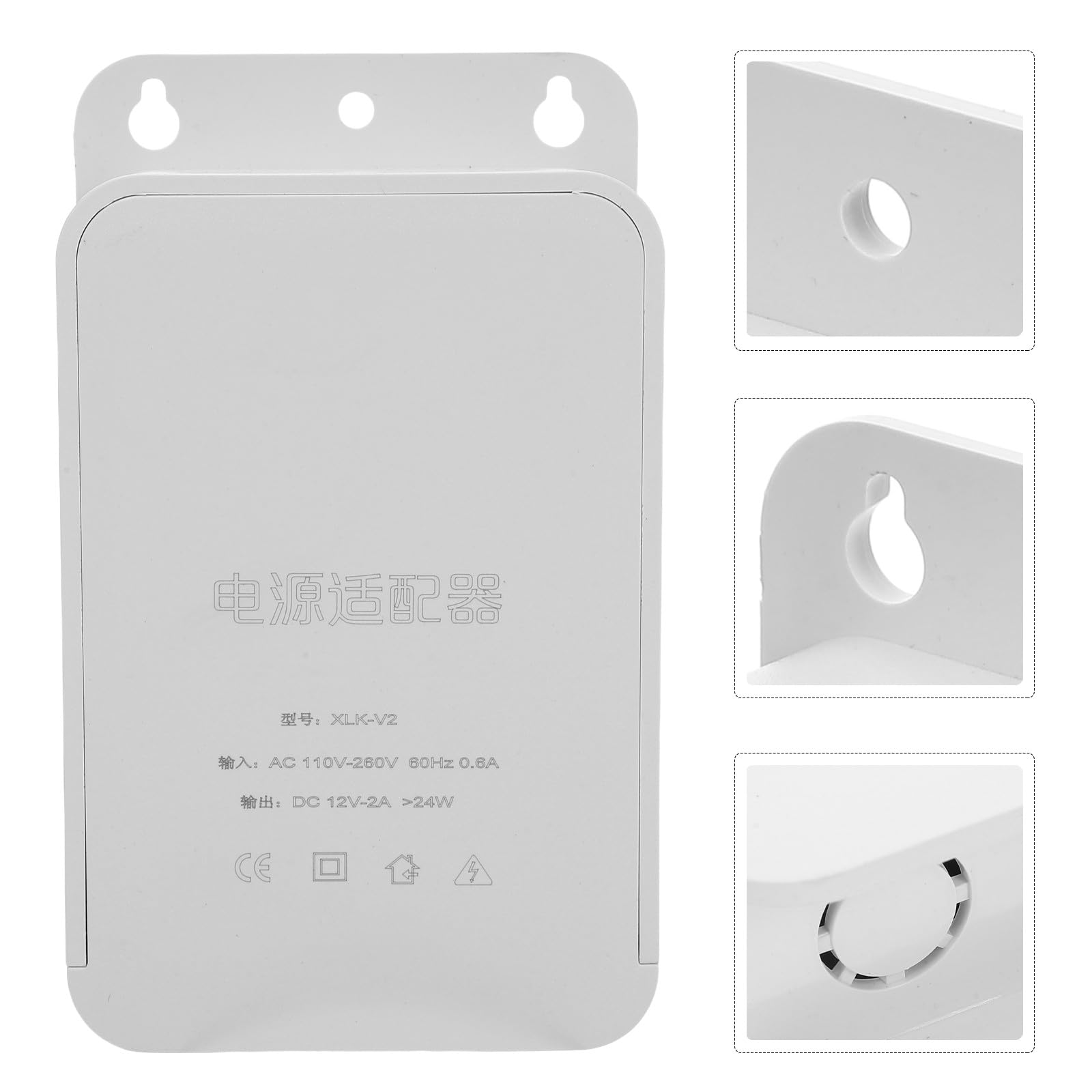 MAGICLULU Scatola di Derivazione Esterna 4 Pezzi Custodia Protettiva per Prese Elettriche, Resistente alle Intemperie Sigillatura Cavi, per Sistemi di Monitoraggio e Installazioni Outdoor