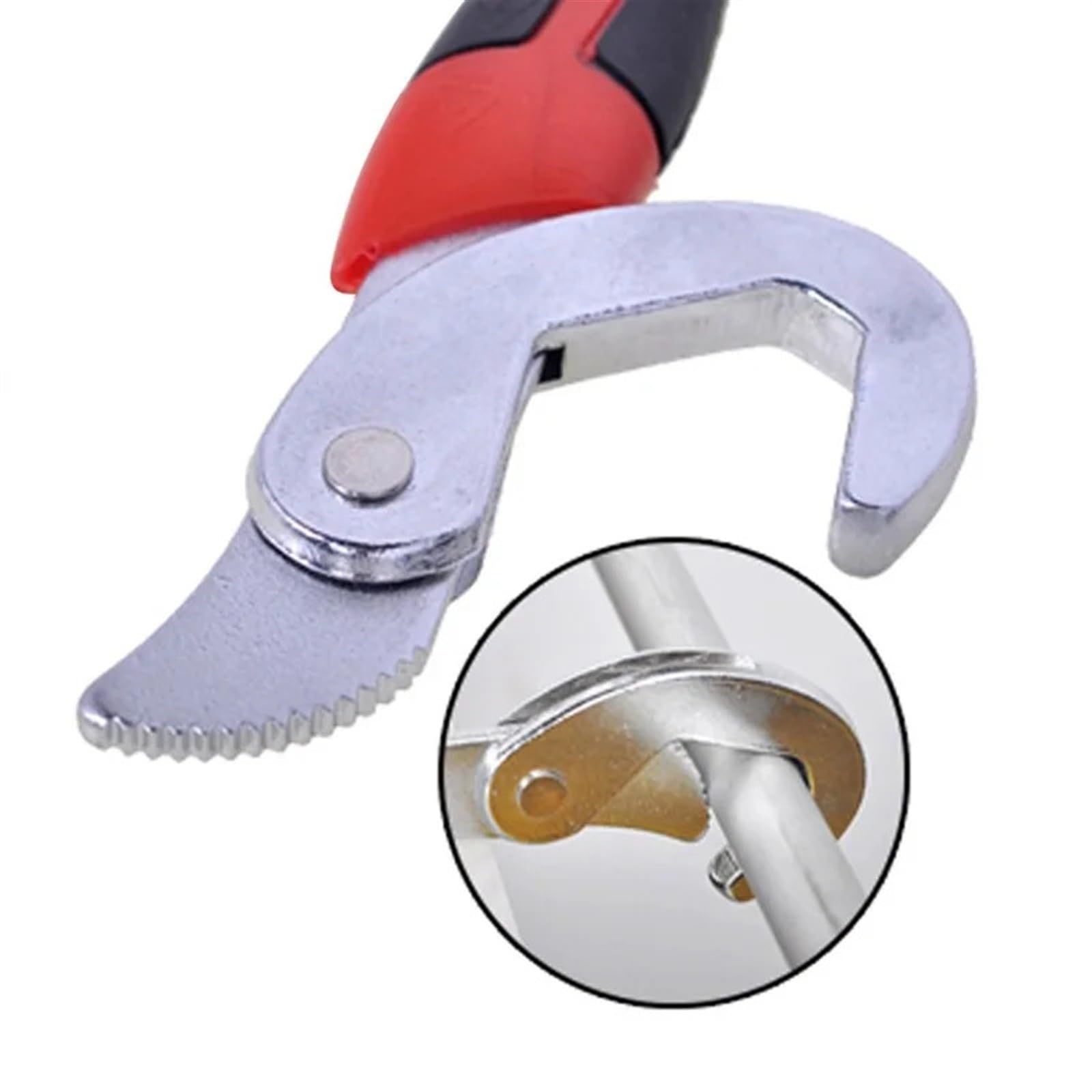 Llave de Tubo Universal de 8-22/22-32 mm, Juego de Llaves de Boca de Acero con Alto Contenido de Carbono, Herramienta de Agarre de Acero n.° 45 Llave Offset(2PCS)