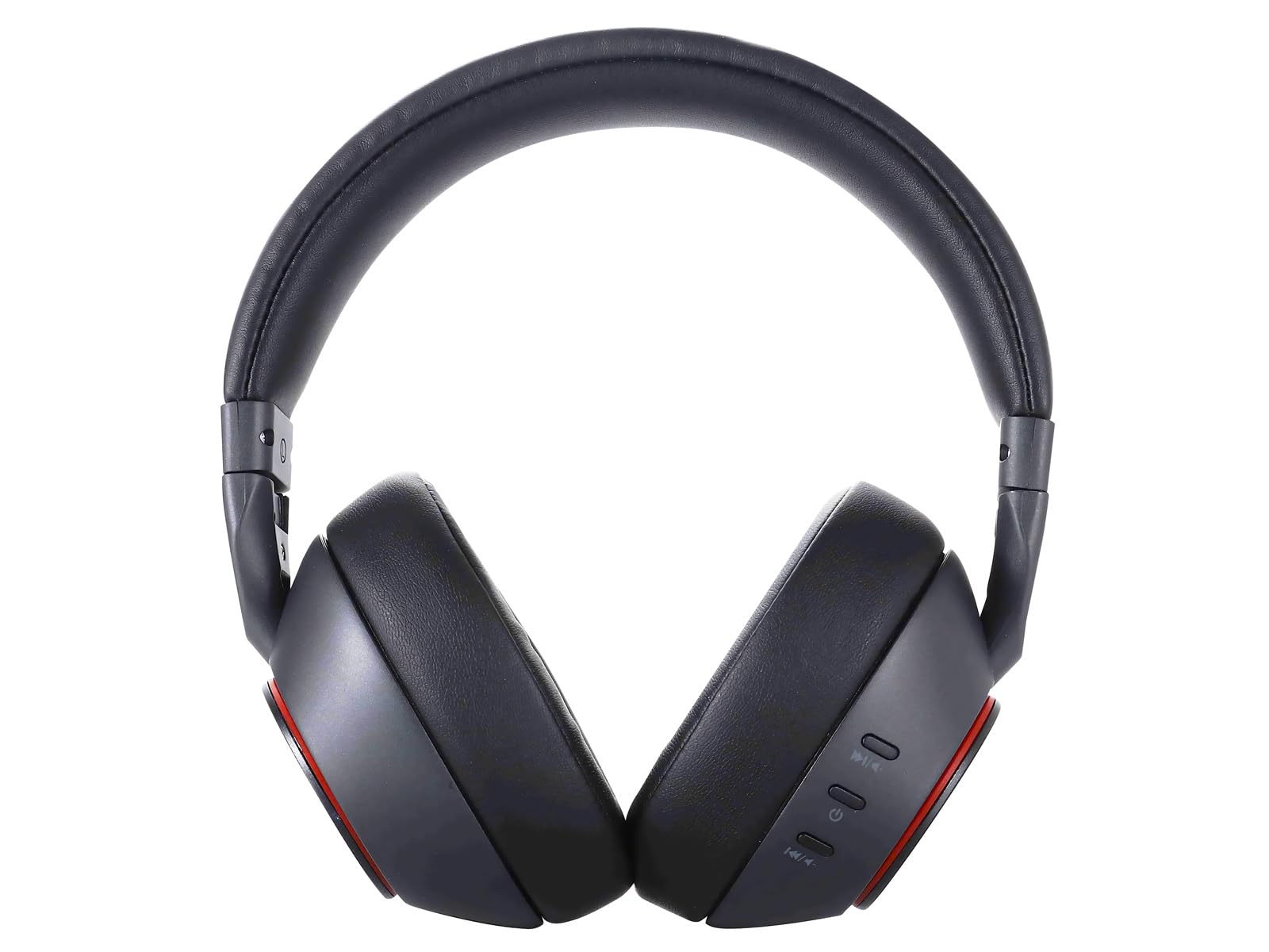 Trevi DJ 12E90 ANC Casque DJ Hi-FI Bluetooth avec Circuit ANC pour réduction du Bruit extérieur, Coussinets Confortables en Cuir Souple, Bandeau réglable, autonomie Environ 25 Heures