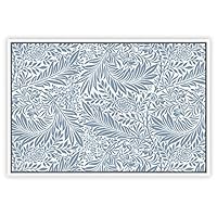 SIGNWIN Framed Canvas Wall Art Floral Pattern Canvas Prints Home Artwork Decoration for Living Room,Bedroom - 16x24 inches