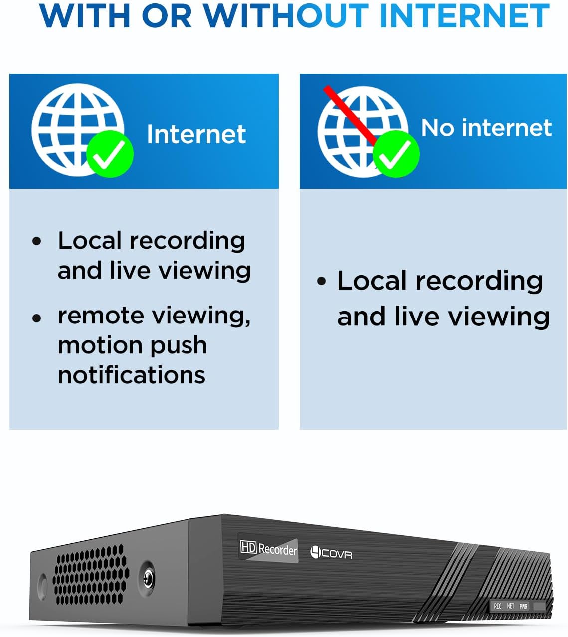 4COVR 12MP Security Camera System, 4Pcs 12MP IK10 Vandal-Proof Dome PoE IP Camera with Mic, AI Human Vehicle Detection, 8CH H.265 NVR with 2TB HDD, IP67 Home Weatherproof Outdoor, LY54AXAM0804