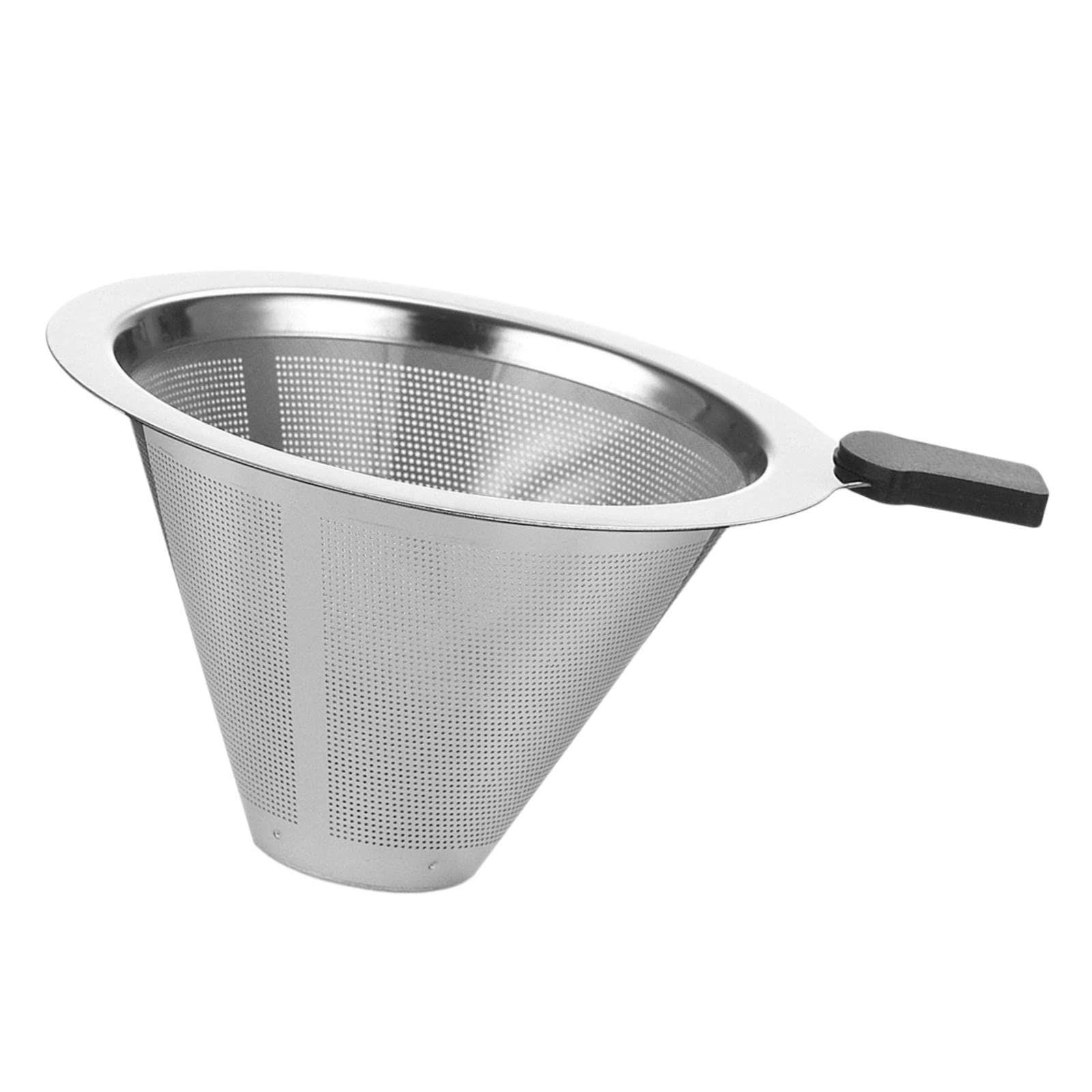 Generic Coffee Maker Double-Layer Stainless Steel Coffee for Home Filter Multi