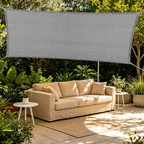 Filet ombrage anti-UV avec oeillets pour couverture vegetale - 2