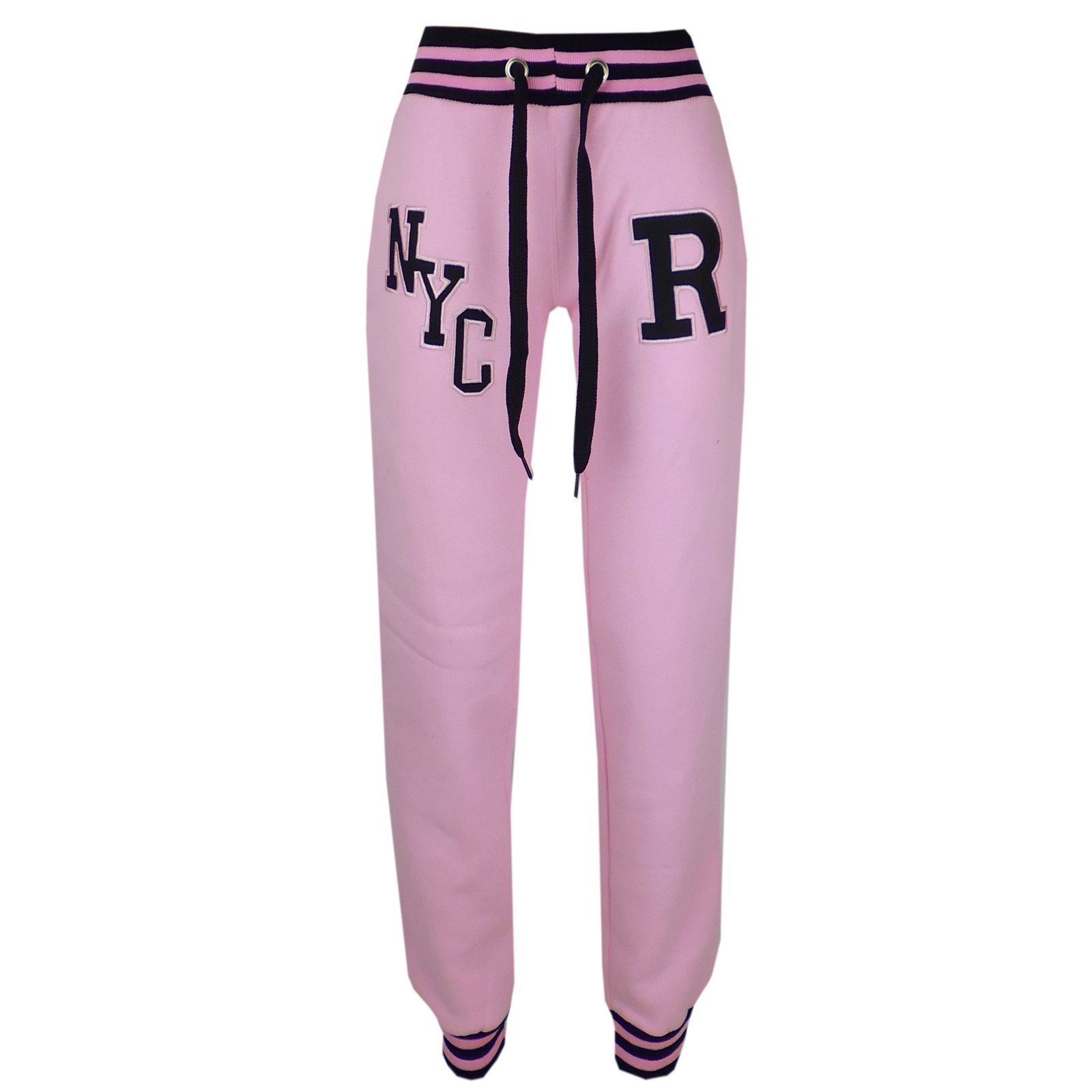 Pantalones de béisbol para niñas en fieltro térmico transpirable Nyc Baby Rosa 2