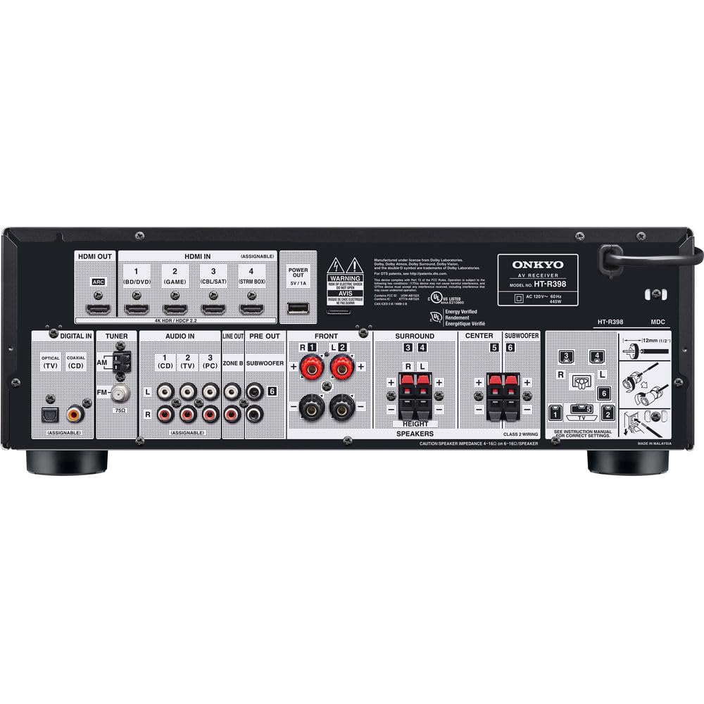 Amazon.co.jp: Onkyo HT-S3910 5.1チャンネルホームシアターシステム 