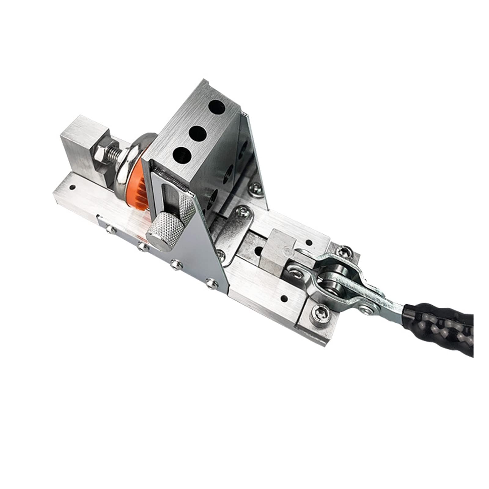 Calibre digital, Kit de plantilla for agujeros de bolsillo, brocas de localizador de agujeros oblicuos for carpintería, juego de guía de taladro de ángulo de 15 grados, perforador de agujeros, herrami