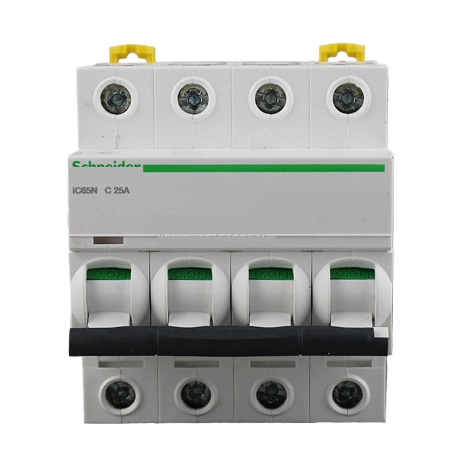 MCB Acti 9 Disjoncteur iC65N 4P C25A technologie courbe C et coupure 4 pôles