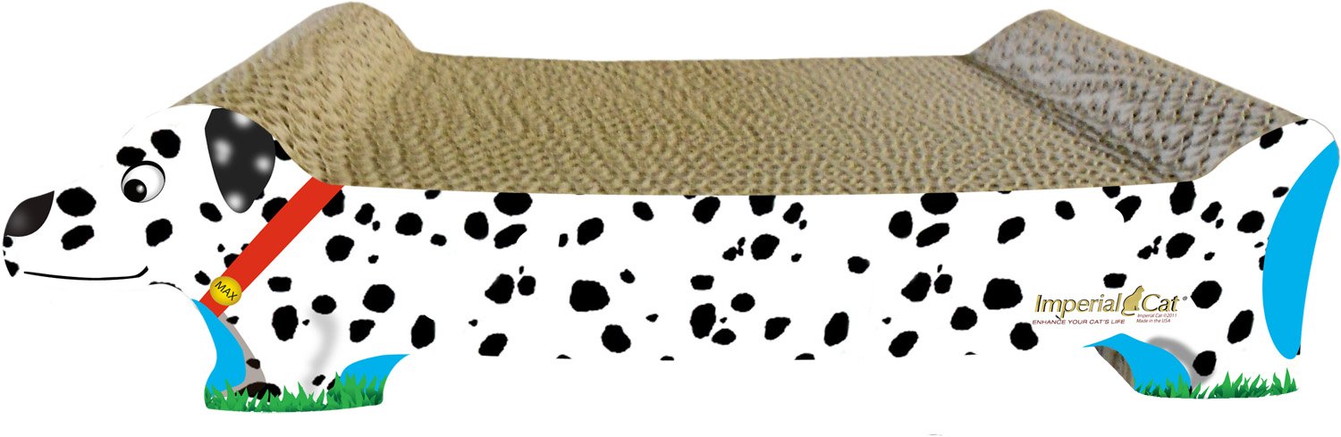 Imperial Cat Dalmatian Scratch 'n Shape, Small