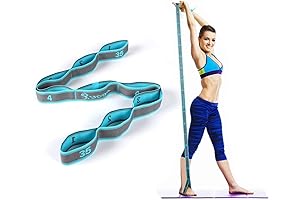 Multi-Loop Elastic Stretch Band for Yoga & Gymnastics