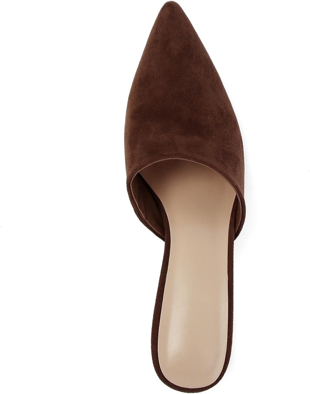 Kitten Heel Mules for Women Comfortable Slip On Mules Pumps Pointed Closed Toe Slides Wedding Party Dress Pumps Shoes - Image 5