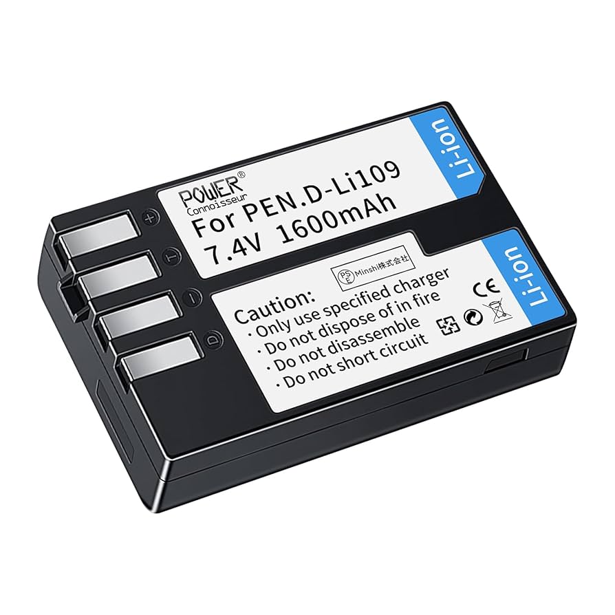 Amazon | Power-connoisseur PENTAX D-LI109 交換バッテリー 7.4