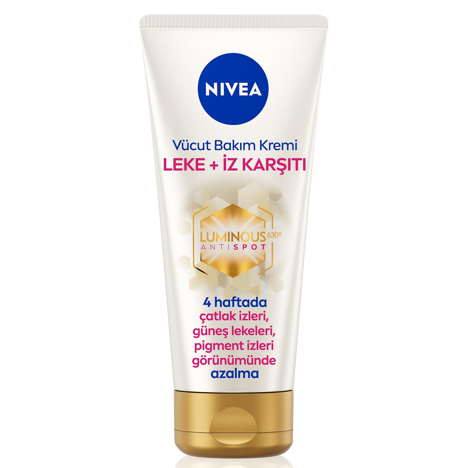 NIVEA Luminous630®, crema per il corpo, anti-​smagliature e macchie di pigmento, la lozione per il corpo, bilancia le differenze nel tono della pelle, la consistenza leggera e idrata per 48 ore (200