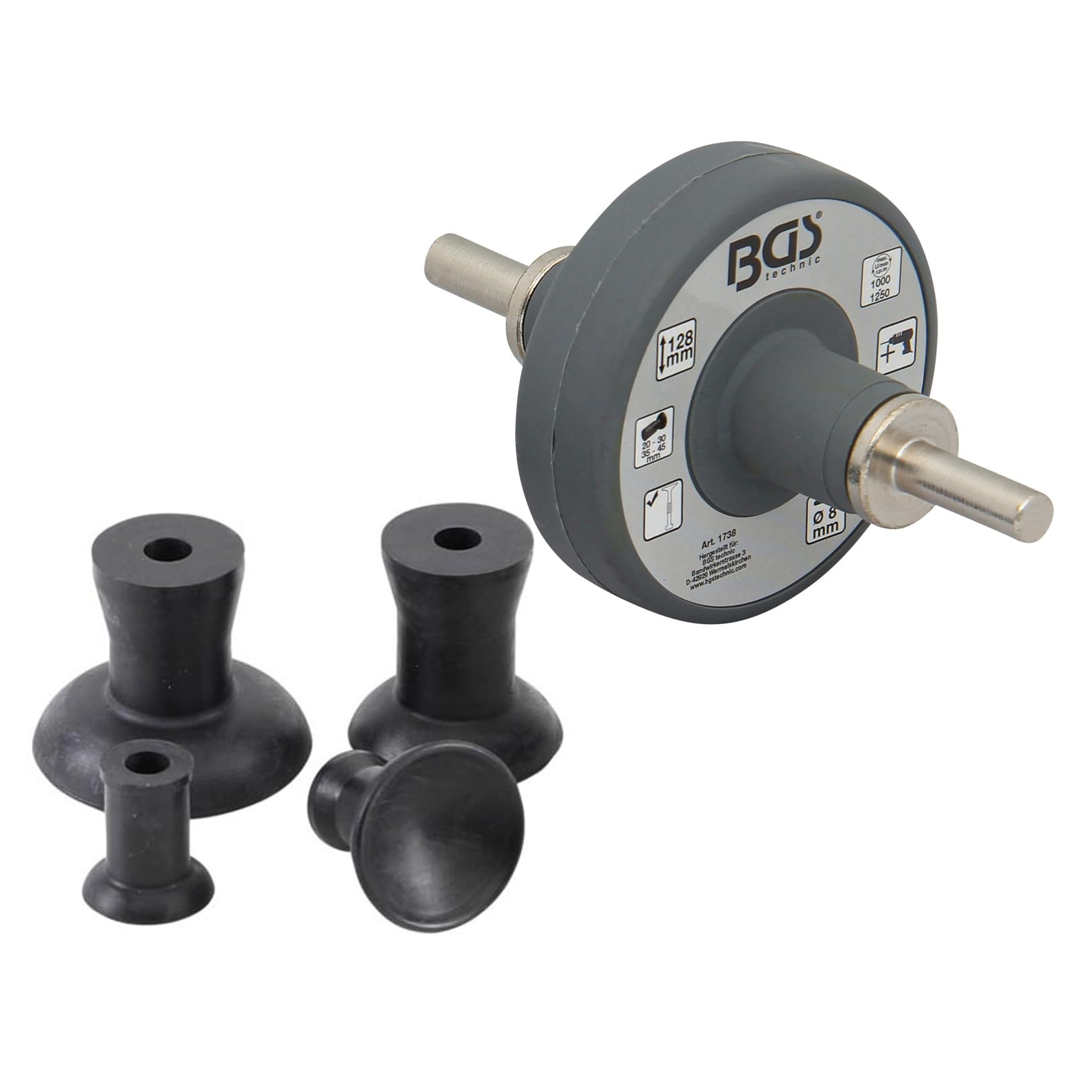 Ventouses De Rechange Pour Rodoir Soupapes BGS Technic 13115 – Kit Réparation