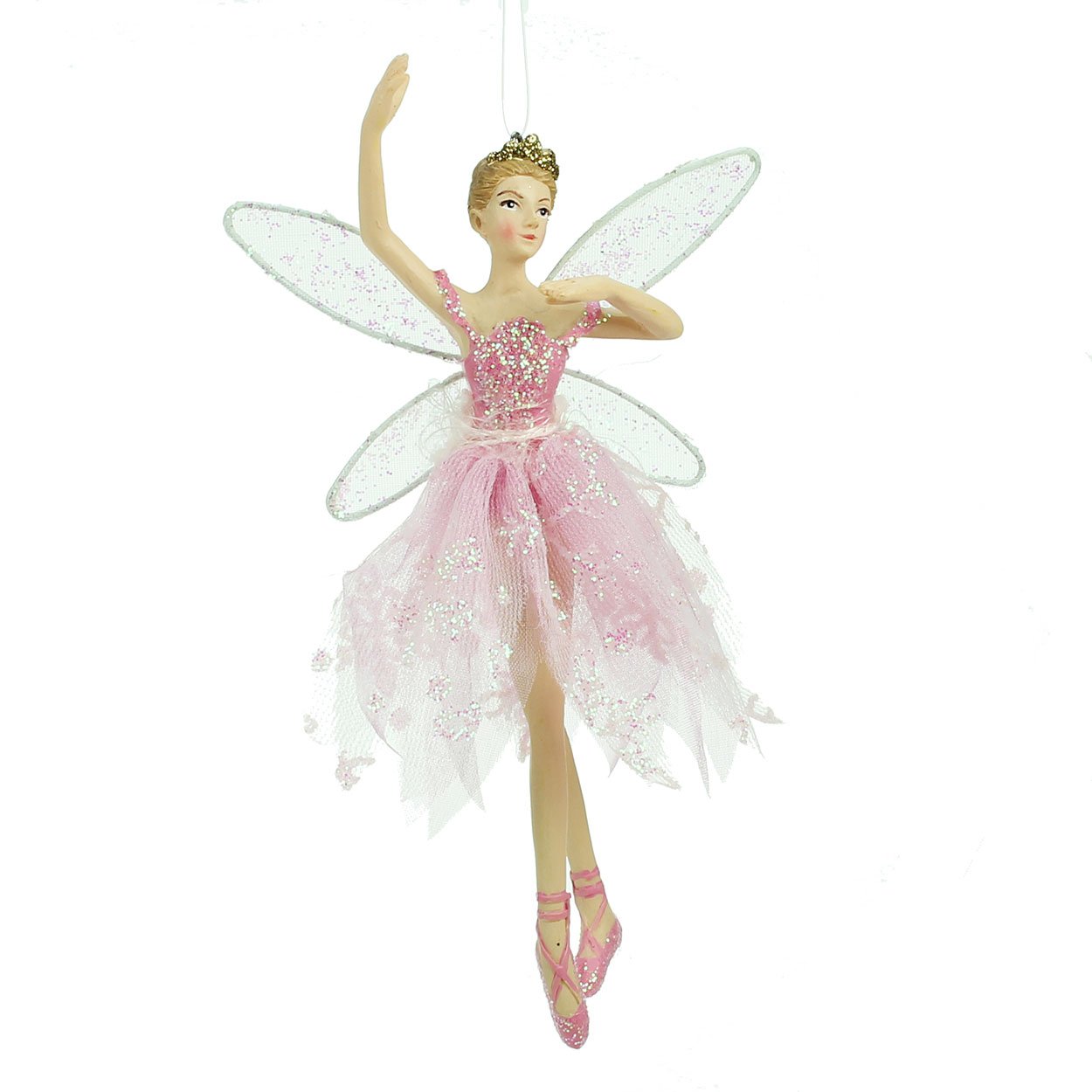 Gisela Graham Pink 18Cm Resin Fairy (Choice Of 2)