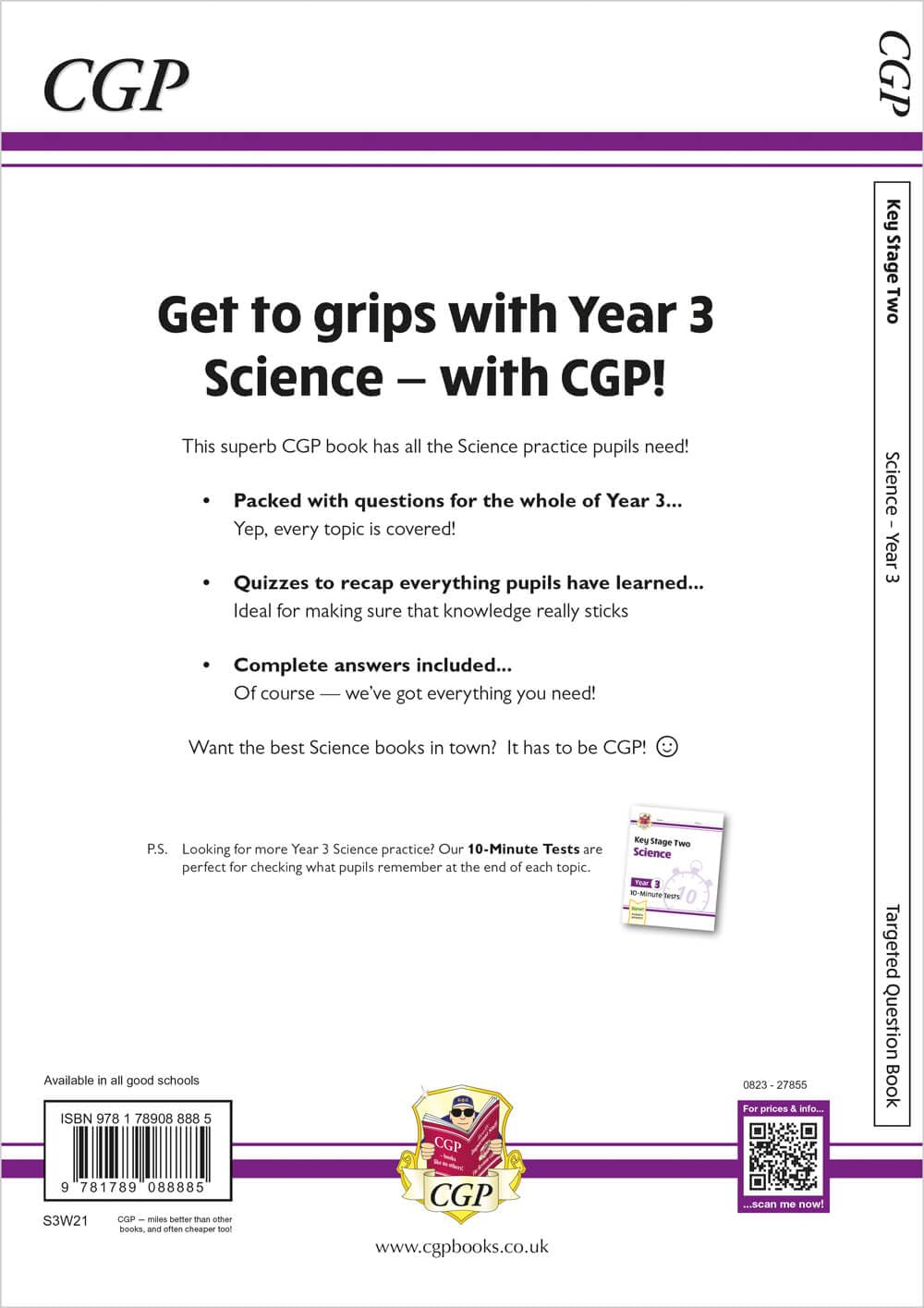 KS2 Science Year 3 Targeted Question Book (includes answers)