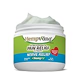 Hempvana Ultra-Strength Nerve Relief Cream w/100% Pure Hemp Seed Oil, AS SEEN ON TV, Relieves Nerve Pain, Shooting Pain, Joint Pain, Tingling, Muscle Cramps, Crawling Sensations, 3 oz Jar