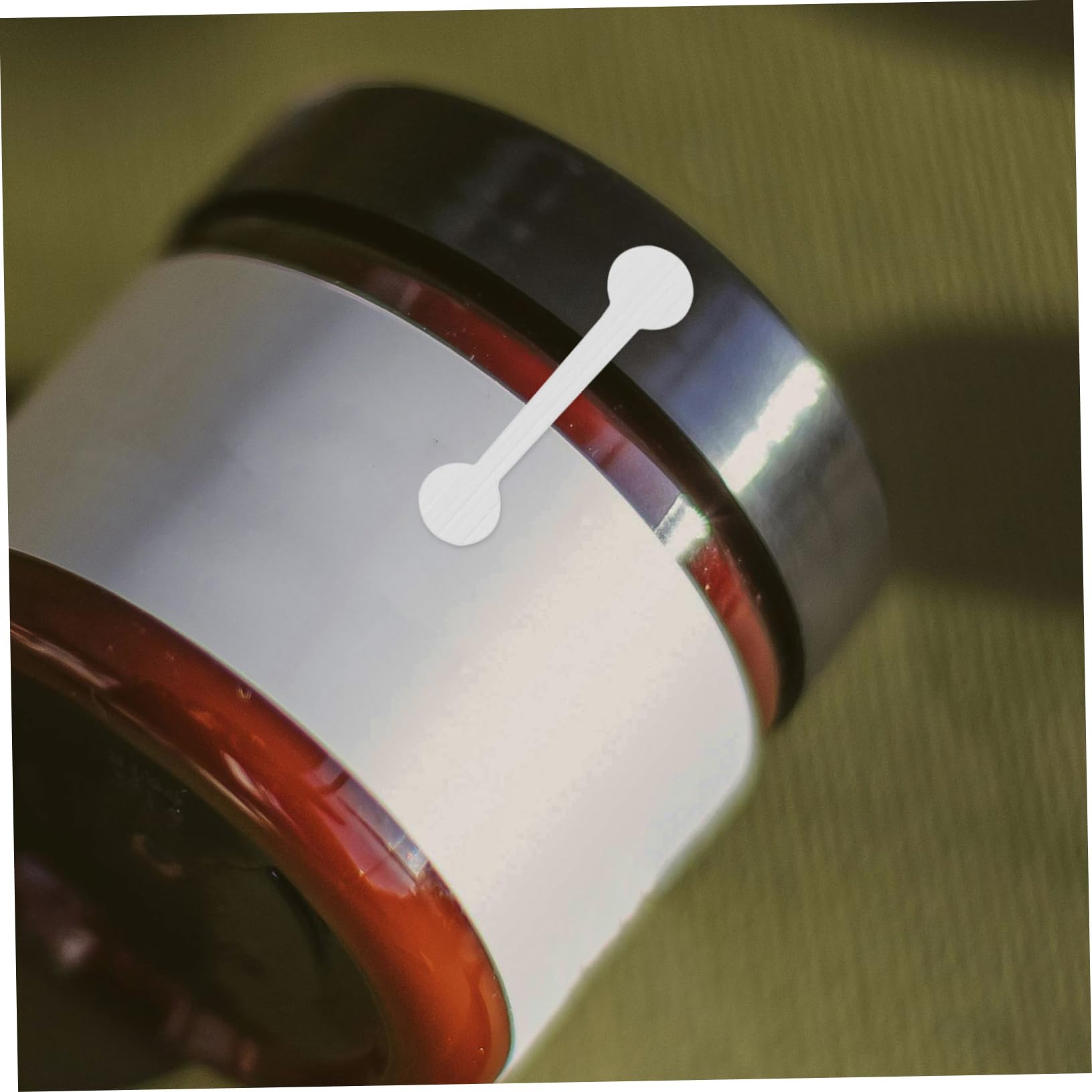 Tofficu 2000pezzi Adesivi Autoadesivi Per Sigillare Bottiglie Cosmetiche Etichette Lunghe Antimanomissione Per Confezionamento e Decorativo