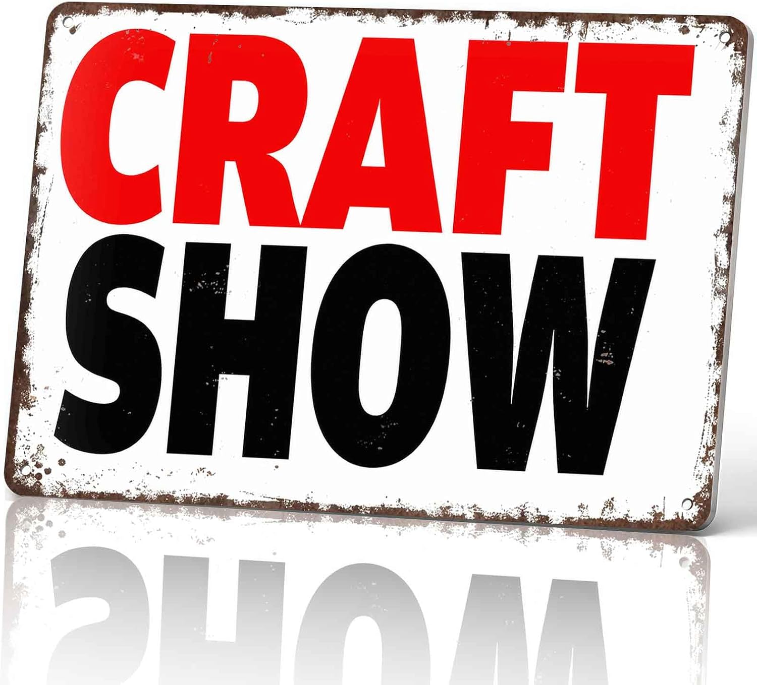 Craft Show Metal Sign 8 x 12 Inch