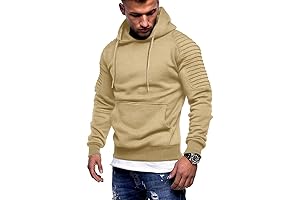 COOFANDY Men's Slip Knot Hoodies Workout Hoodie Lightweight Gym Athletic Sweatshirt Fashion...