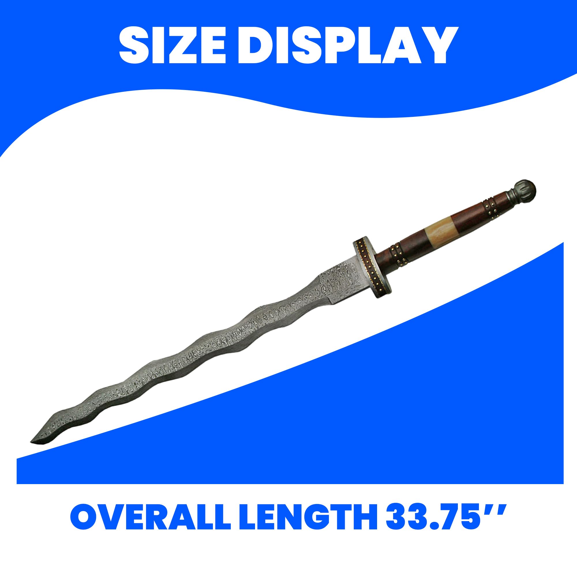 Amazon | SZCO Supplies ダマスカススチール ファベルジェソード