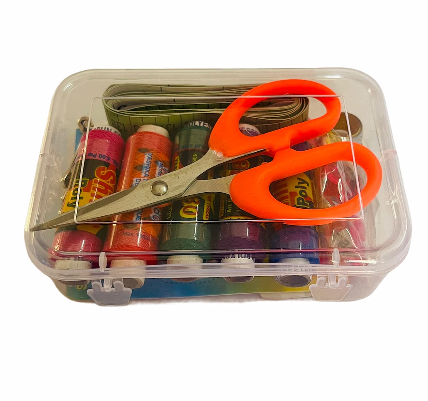 Sewing Kit Travel Buddy Pocket Size 9 Items - Multicolor