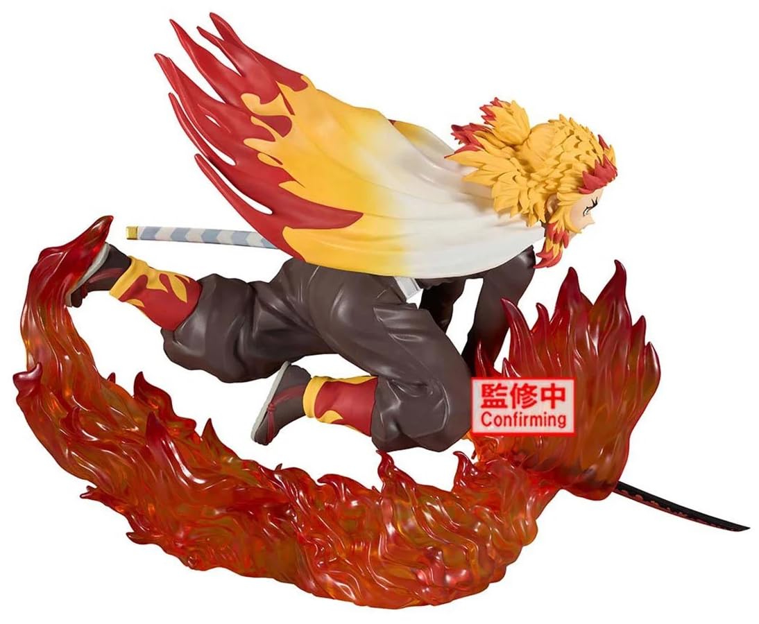 Figurine Demon Slayer Kyojuro Rengoku Vibration Stars Plus 14cm Banpresto