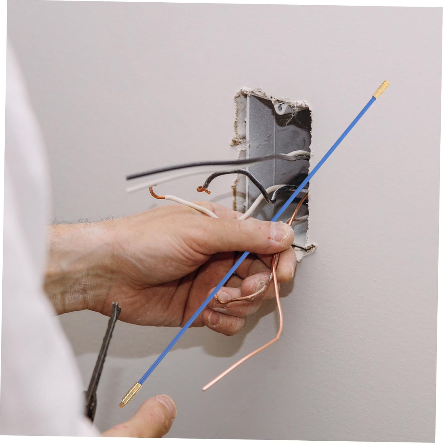 Fiberglass Electric Fish Rods Cable Pulling Tool for Walls