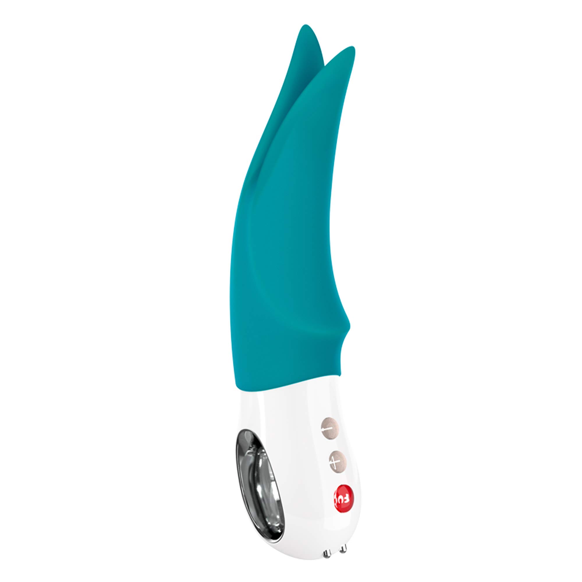 Fun Factory VOLTA - Vibratore esterno per lei con punte flessibili, Stimolatore per clitoride, Silicone, Turchese
