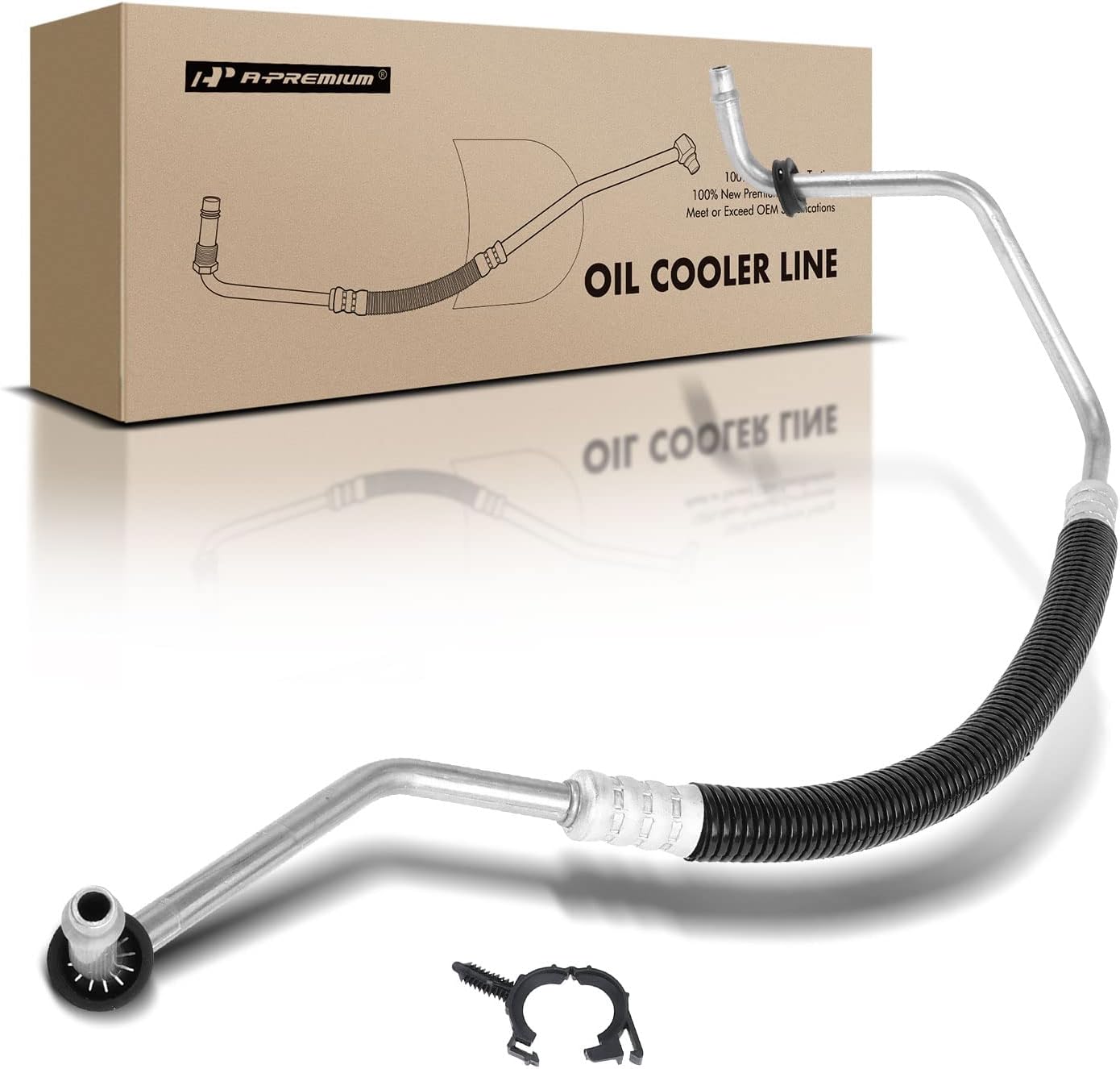 APremium Automatic Transmission Oil Cooler Line Hose Assembly Compatible with Chevrolet Express