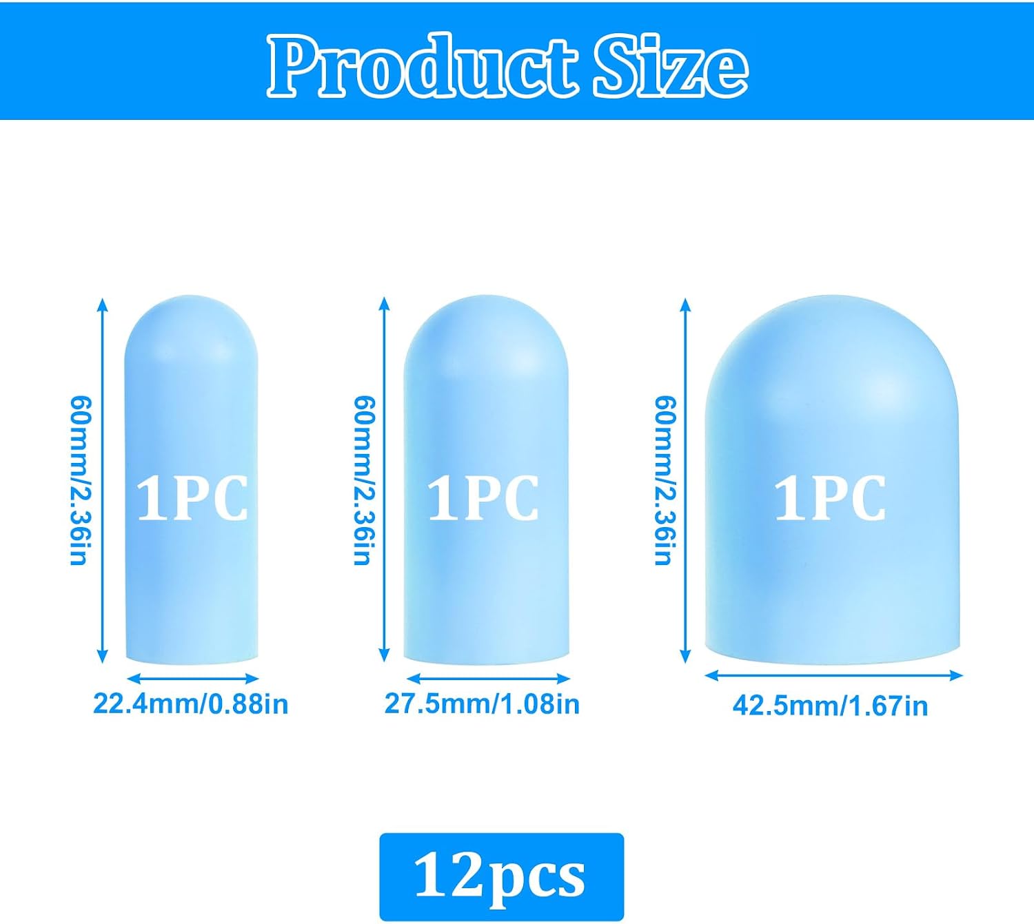 JJUNW 12 Pack Silicone Bottle Covers for Travel, Traveling Toiletries Essentials Bottle Caps Elastic Sleeves for Leak Proofing,Travel Essential for Women Men
