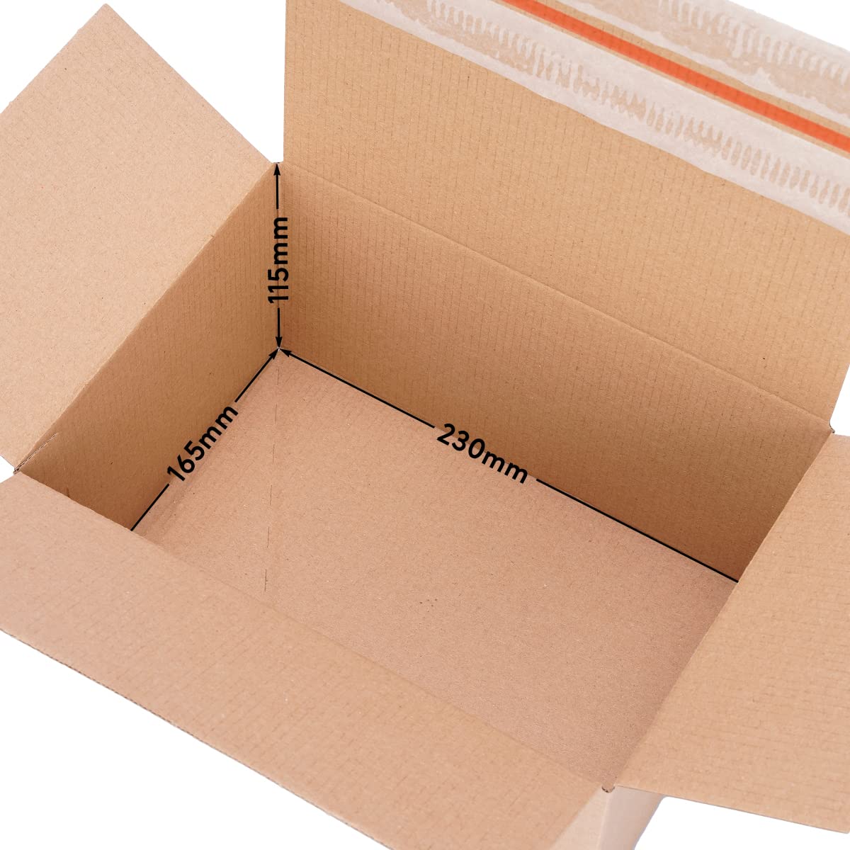 Carton automatique 230 x 165 x 115 mm brun VP 35 - 40 pièces