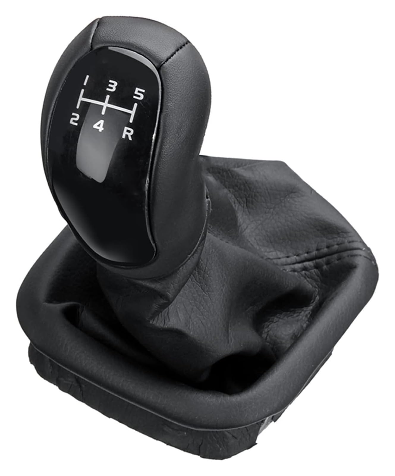 Fncvtm One Color Car Gear Knob For Benz W168 A Class 1997-2004 Car 5 Speed Manual Transmission Gear Shift Knob Shifter Lever Gaiter Boot Cover